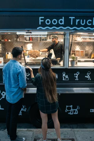 Photo d'un food truck